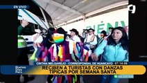Huancayo: Reciben a turistas con danzas típicas por Semana Santa