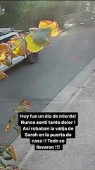 Barby Franco y Burlando sufrieron un robo en la puerta de su casa