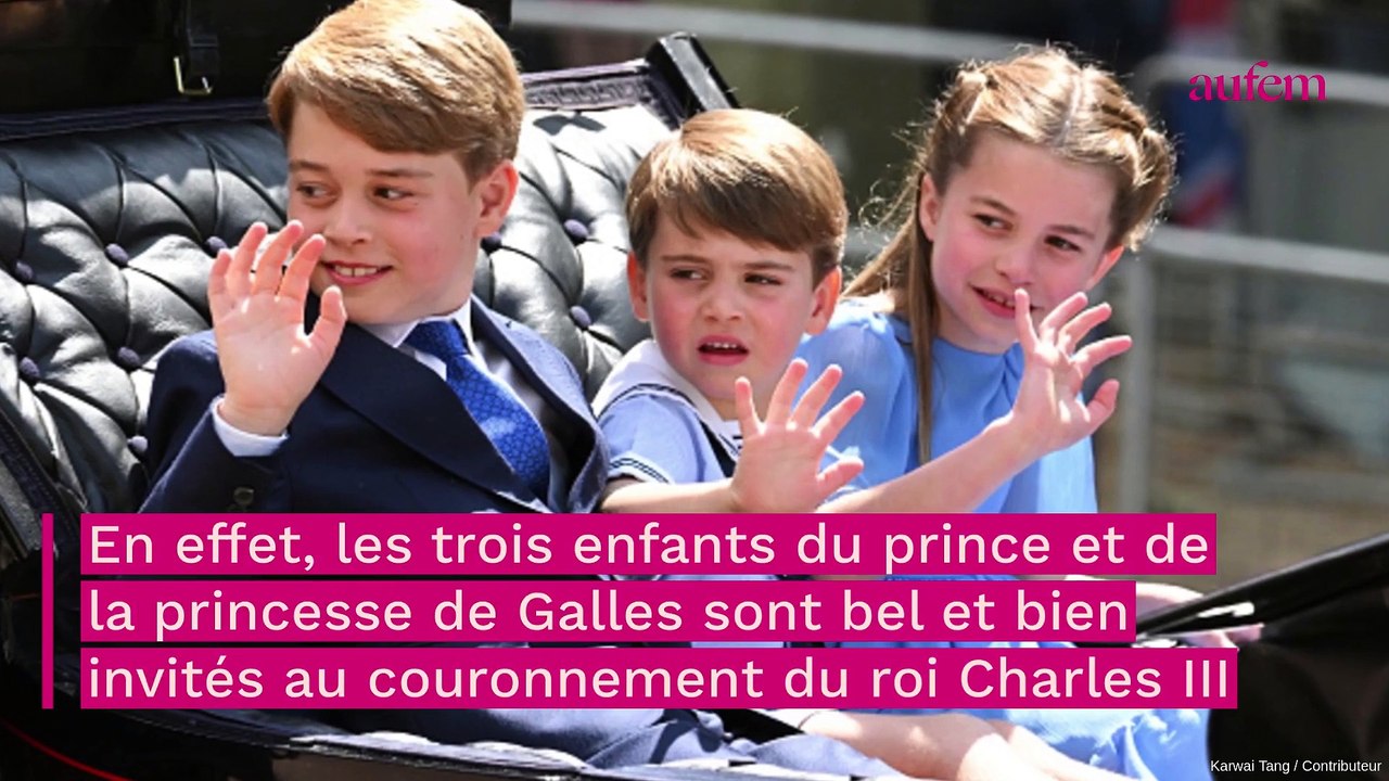 Couronnement de Charles III : le comportement de Louis suivi de près, une décision bientôt prise ?