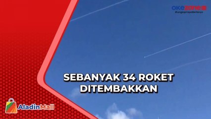 Buntut Penyerangan Masjid Al Aqsa, Lebanon Tembakkan Roket ke Israel