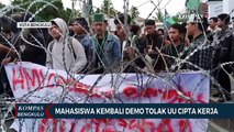 Mahasiswa Kembali Demo Tolak UU Cipta Kerja