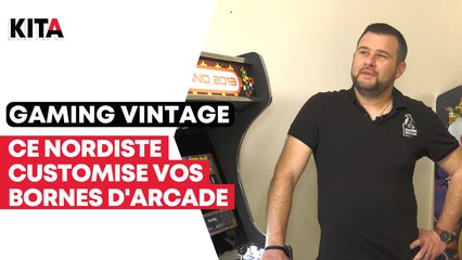 Ce nordiste s’est lancé dans la customisation de bornes d’arcade