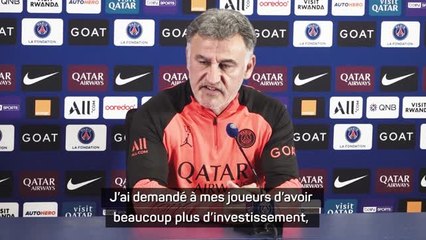 PSG - Galtier : "Je vous le répète, oui, je me sens légitime à être ici”