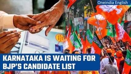 Karnataka Elections: BJP playing waiting game on candidate list |Beyond the headline| Oneindia News