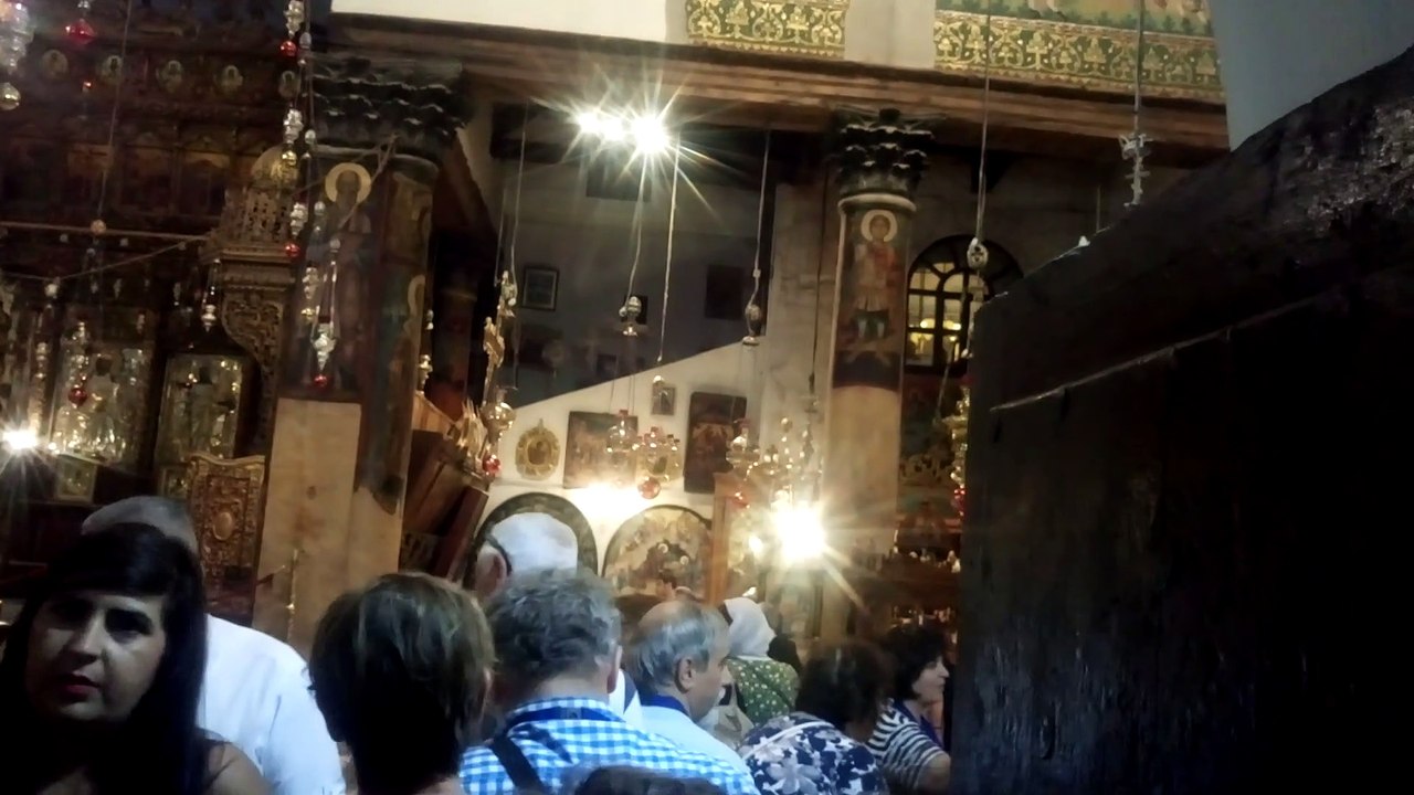 JERUSALEM-THAVOR 2018 Bethlehem, in the temple of the birth of Christ