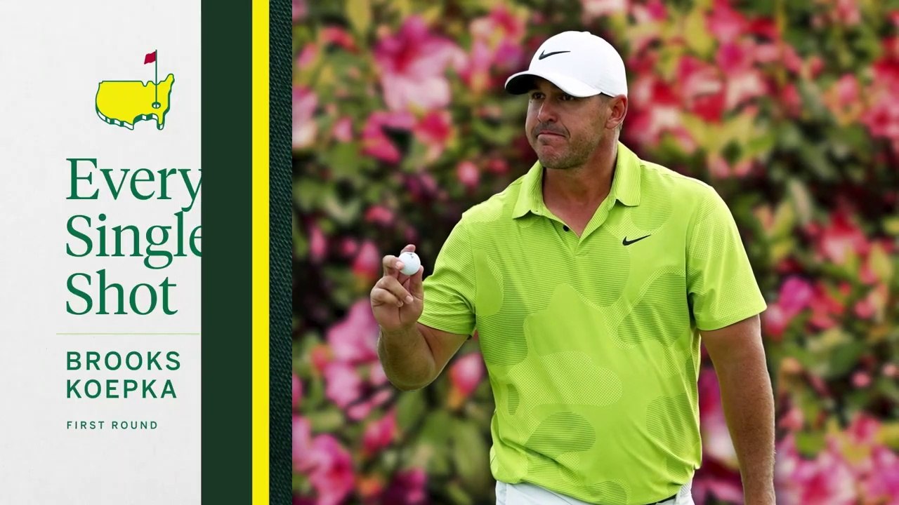 Brooks Koepka's First Round The Masters Exciting Highlights and Analysis فيديو Dailymotion