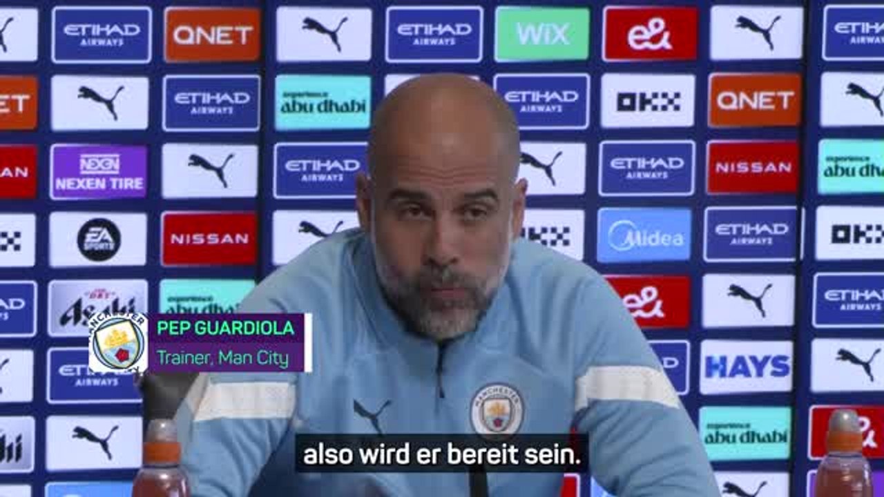 Guardiola: "Haaland ist fit für Southampton und Bayern"