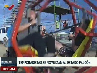 Turistas se movilizan en las diferentes costas del estado Falcón en Semana Santa