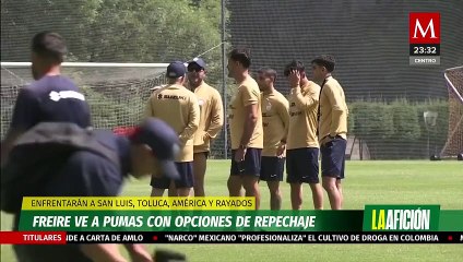 Nicolás Freire: "me duele un montón y me da vergüenza" el mal paso de Pumas