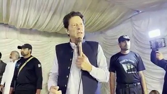 Chairman PTI Imran Khan's address to workers at Zaman Park (07.04.2023)