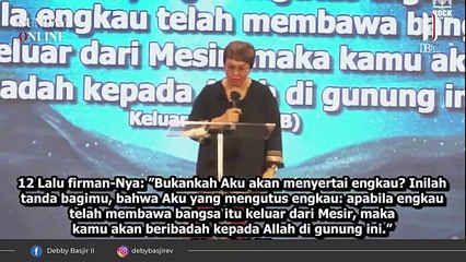 Jangan jadi jemaat yg biasa saja - Debby Basjir #debbybasjir
