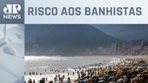 Corpo de Bombeiros do Rio de Janeiro avalia interditar novamente orla da zona sul da cidade