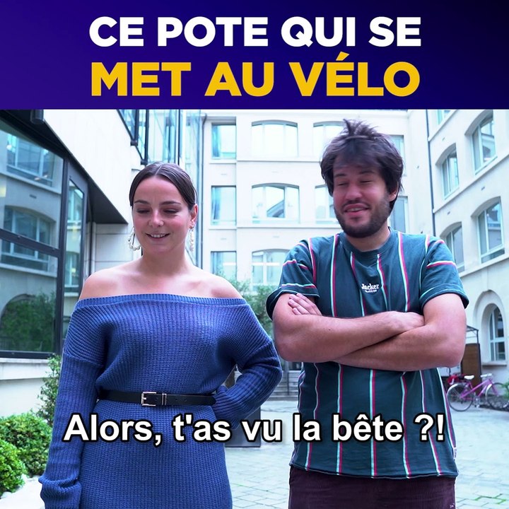 Ce pote qui se met au vélo