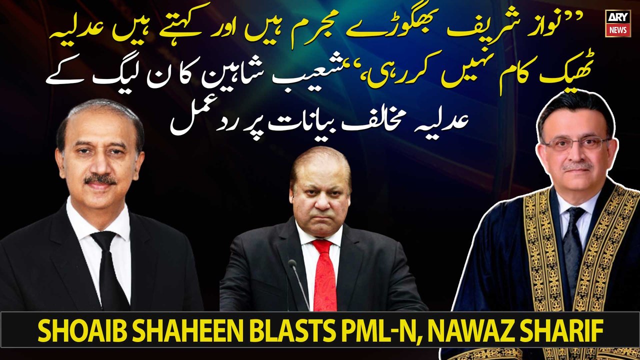 Legal expert Shoaib Shaheen's reaction to PML-N's anti-judiciary statements