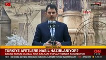 Türkiye Ulusal Risk Kalkanı Toplantısı... Bakan Kurum'dan açıklamalar