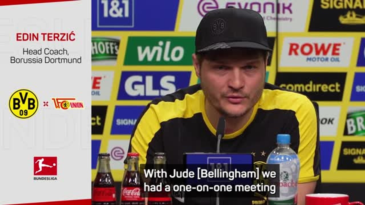 Terzic 'confident' Bellingham fit to start against Union Berlin