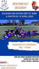 Détections U17 saison 2023/2024