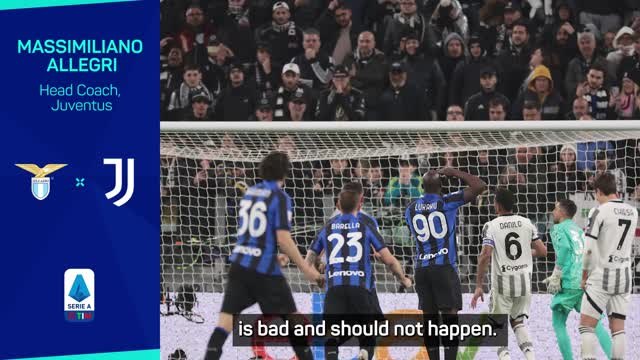 Allegri adamant managers 'must lead by example' after Lukaku racist abuse