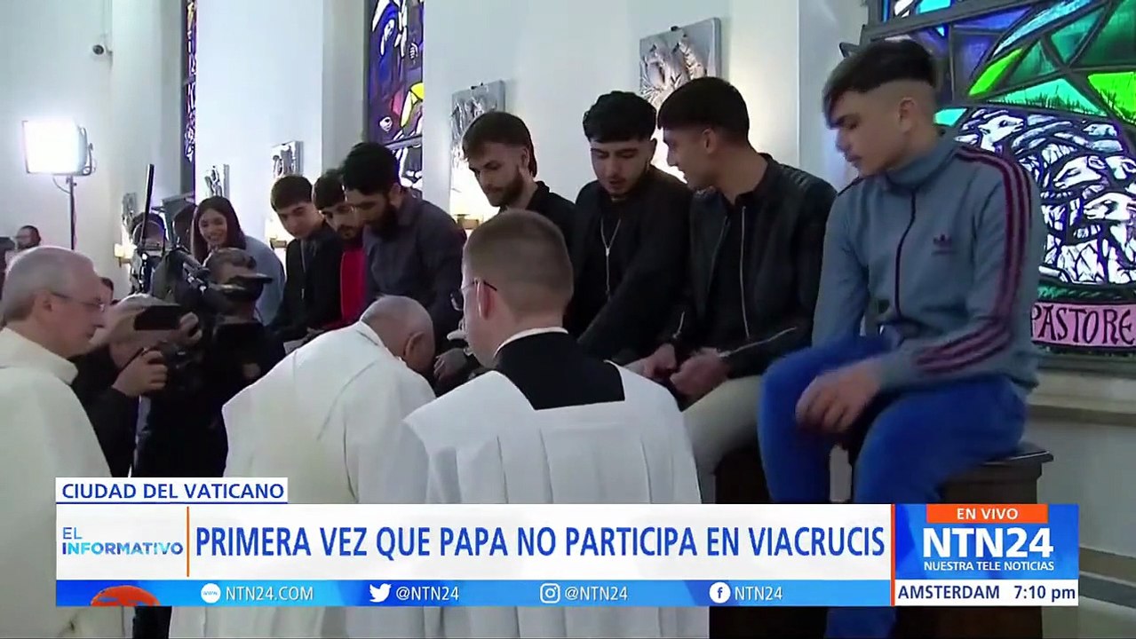 Papa Francisco no asistirá a viacrucis en Coliseo de Roma
