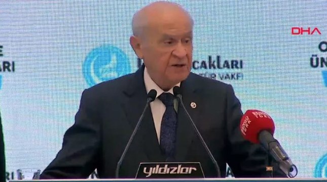 MHP Genel Başkanı Devlet Bahçeli, Ülkü Ocakları ile iftar programına katıldı