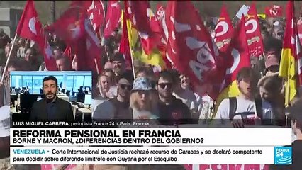 Informe desde París: declaraciones de Borne podrían evidenciar diferencias con Macron