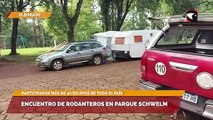 Encuentro de Rodanteros en Parque Schwelm de Eldorado, participaron más de 20 equipos de todo el país