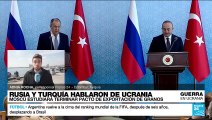 Informe desde Estambul: Rusia estudiaría terminar acuerdo de exportación de granos