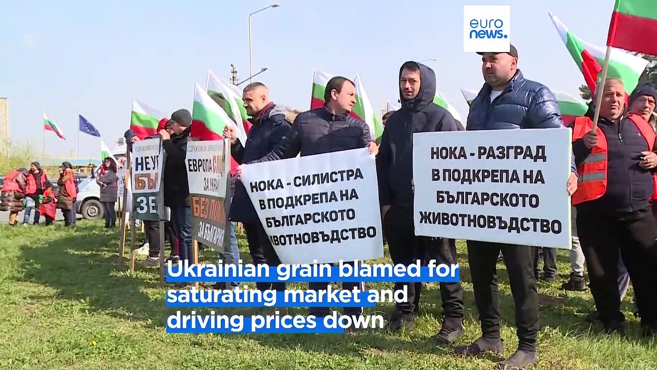 Romanian and Bulgarian farmers angry at Ukrainian agricultural imports