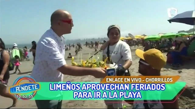 Semana Santa: así disfrutan del feriado largo peruanos y extranjeros en playa Agua Dulce
