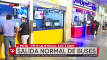 Viernes Santo: Terminales abren sus puertas y hay poca afluencia de pasajeros