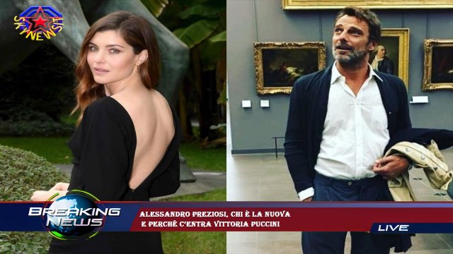 Alessandro Preziosi, chi è la nuova e perché c’entra Vittoria Puccini
