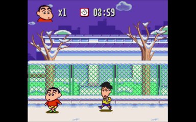 クレヨンしんちゃん嵐を呼ぶ園児　スーパーファミコン（Makaru Taruruto-kun SUPER Famicom）pert4