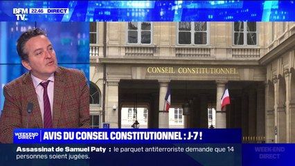 Réforme des retraites: "Il faudrait peut-être que le mouvement social se méfie de l'effet pervers qui consiste à dire qu'il faut faire pression sur le Conseil constitutionnel", affirme Maître Carbon de Seze