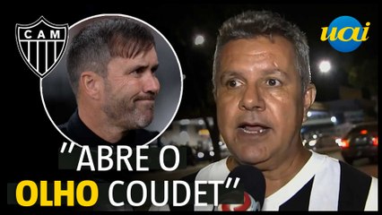 Atlético: torcedores revoltados cobram Coudet