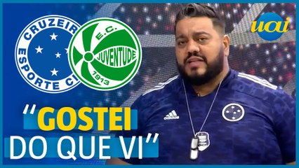 Hugão analisa vitória do Cruzeiro em jogo-treino