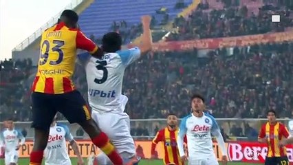 Lecce v Napoli Highlights