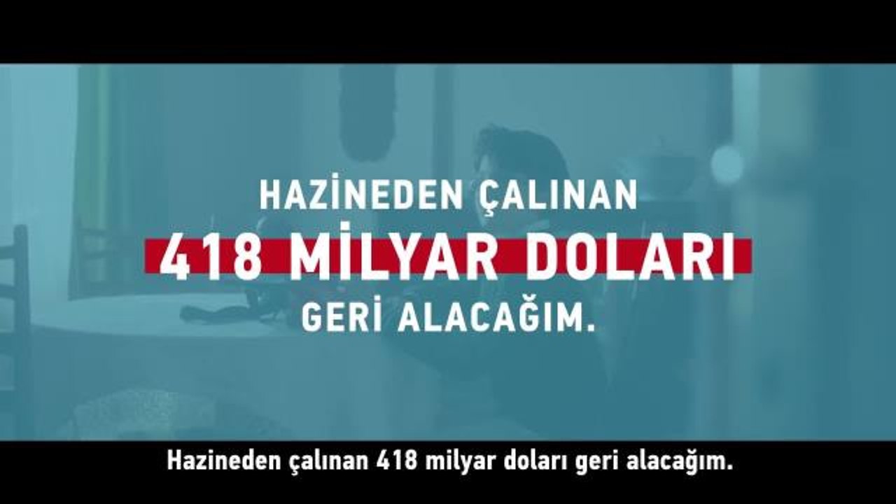 Kılıçdaroğlu, Bazı Televizyon Kanallarının Yayınlamayı Reddettiği Kampanya Filminin İkincisini Paylaştı: "Hazine'den Çalınan 418 Milyar Doları Geri...