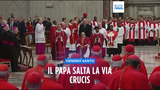 Venerdì Santo: Papa Francesco salta la Via Crucis, si celebra anche a Gerusalemme