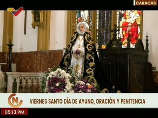 Caracas | Viernes santo día de cumplir la palabra de Dios y realizar ayuno