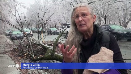 Download Video: Cientos de miles de hogares sin electricidad en este de Canadá tras tormenta de hielo