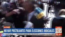 A 8 días para culminar el plazo, aún no existen postulantes para las elecciones judiciales