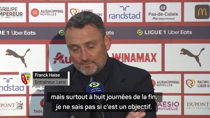 30e j. - Haise : "On ne s'interdit rien"