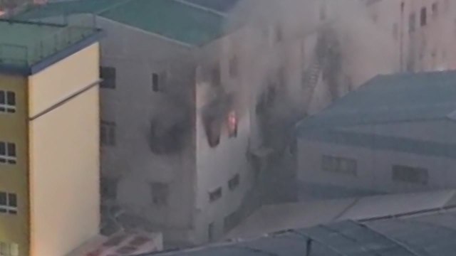 부산 조선소 사무실에서 불...50대 남성 숨져 / YTN