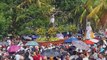 Fieles celebran viacrucis dentro de los templos en Nicaragua