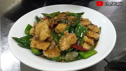 Black pepper Chicken recipe _ chicken in black pepper sauce _ made with Mama sita_s oyster sauce