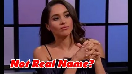  Meghan Markle let slip her real name in an interview years ago leaving fans with questions!