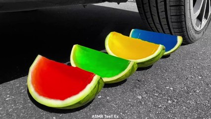 Satisfying Car Tire Crushing and Destruction Compilation