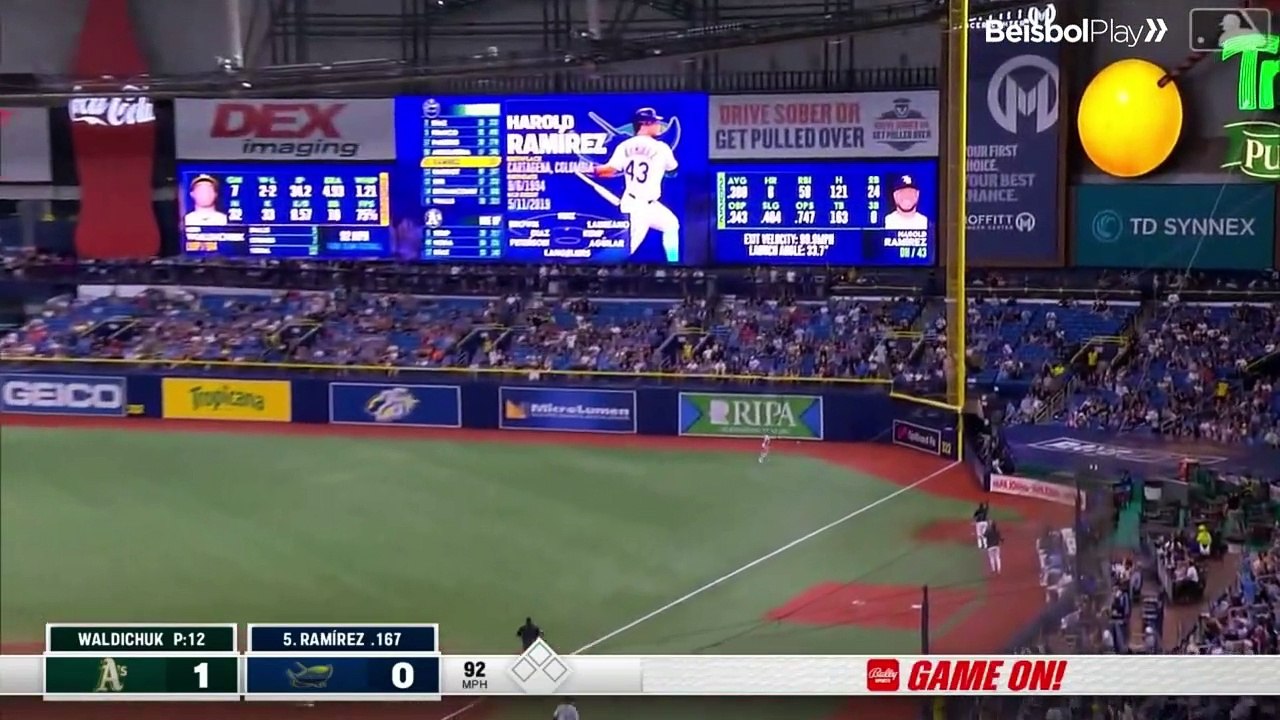 Resumen Atléticos de Oakland vs Rays de Tampa Bay | MLB 07-04-2023