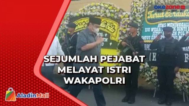 Jusuf Kalla, Firli Bahuri hingga Airlangga Hartarto Melayat Istri Wakapolri