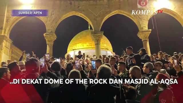 Situasi Tegang di Kompleks Masjid Al-Aqsa Usai Penggerebekan Polisi Israel